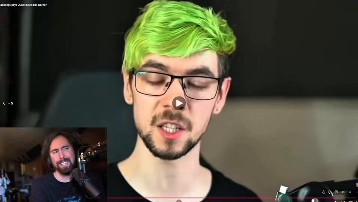 Asmongold calls out Jacksepticeye over Charlie Kirk apology