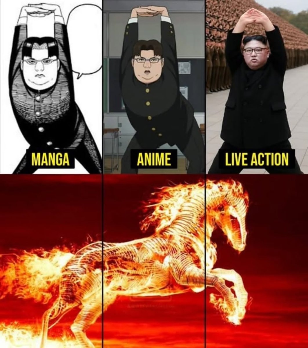 Kim Jong Un MANGA ANIME LIVE ACTION