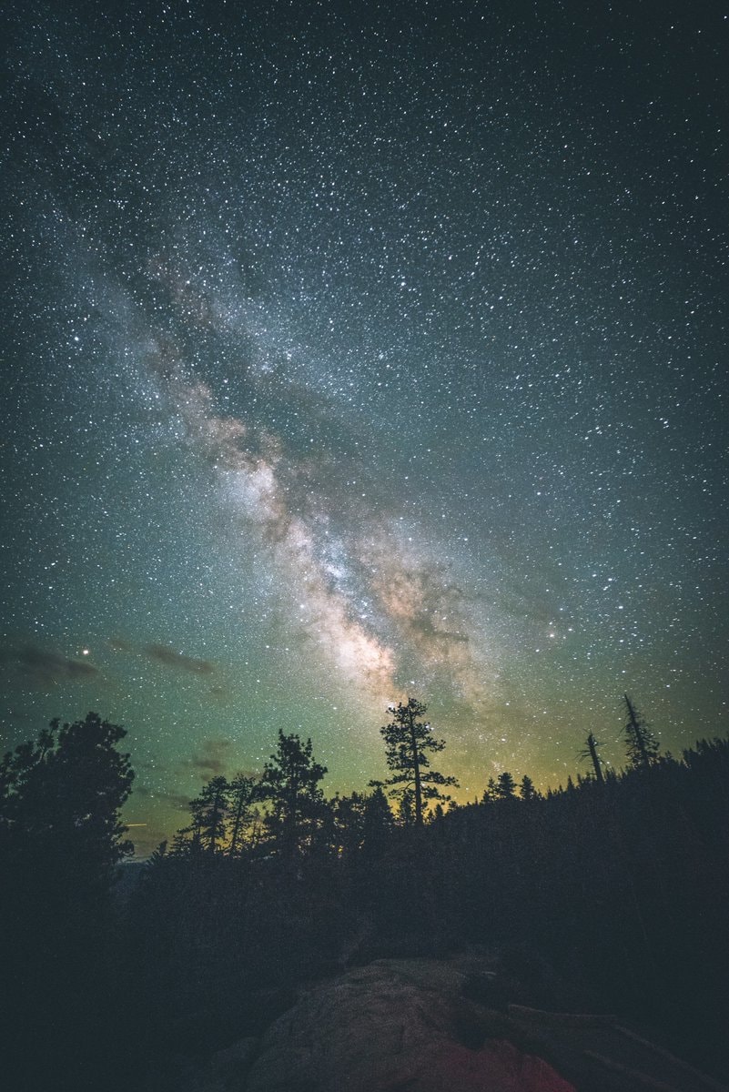 starry sky view