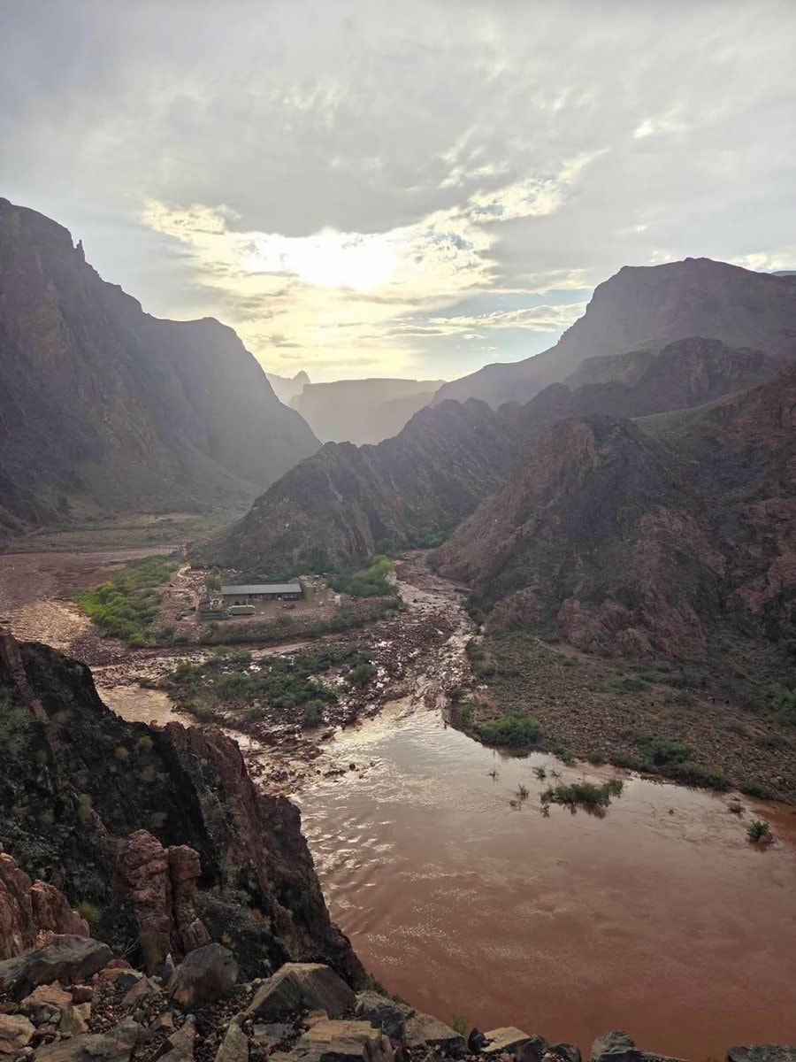 Grand Canyon flooding rescue