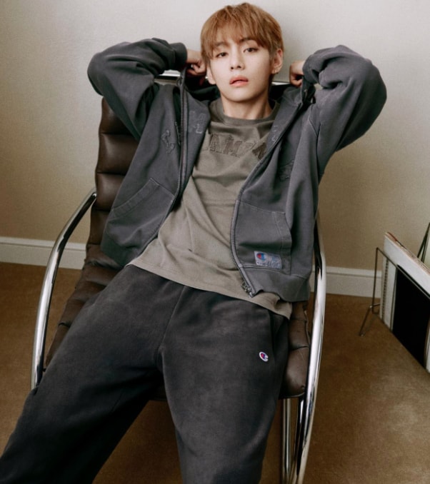 Taehyung Champion Global Brand Ambassador (photo 2 of 2)