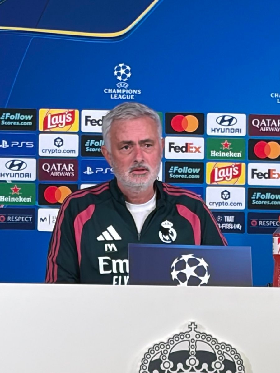 Jose Mourinho Real Madrid press conference