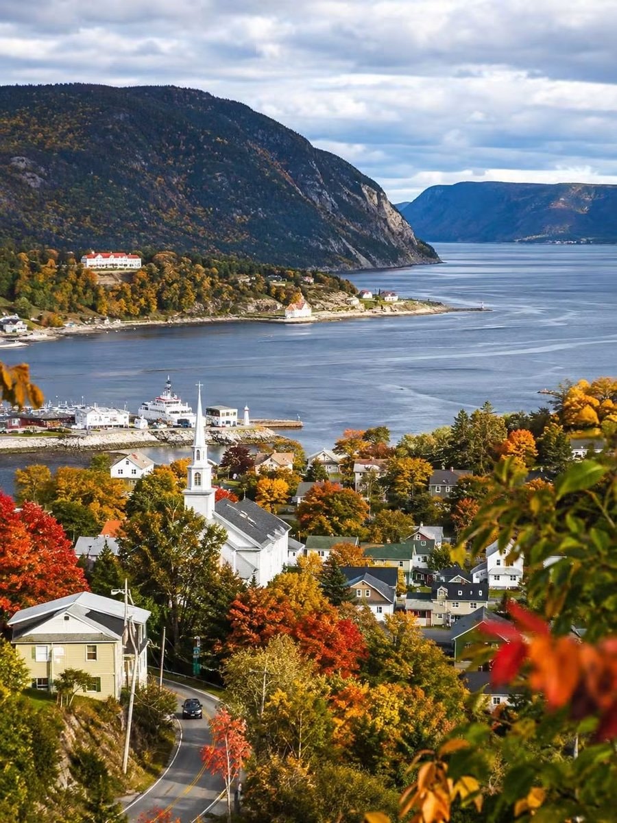 Tadoussac Quebec coastal town