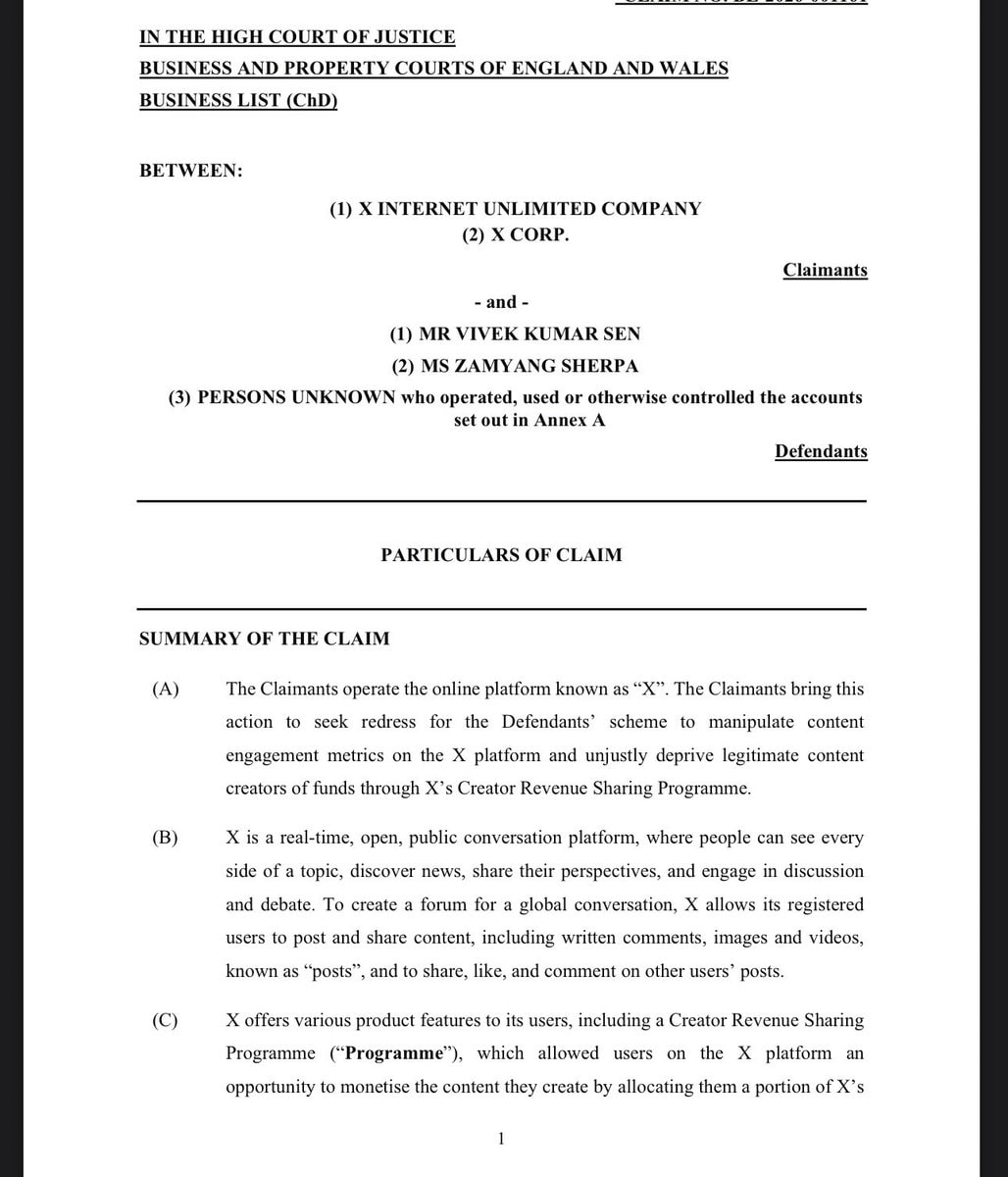 X sues Sen and Sherpa over crypto theft