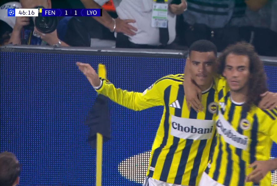 Mason Greenwood Fenerbahce goal