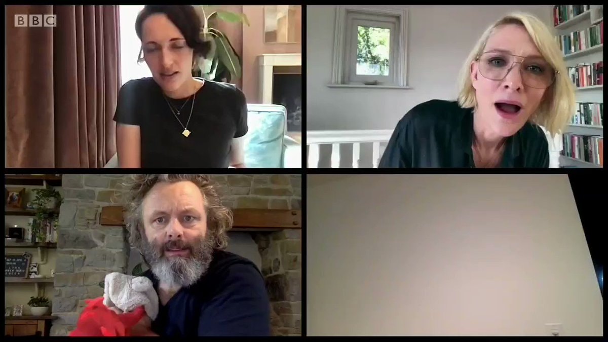 Michael Sheen Cate Blanchett moment