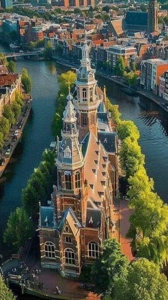 Amsterdam canal view