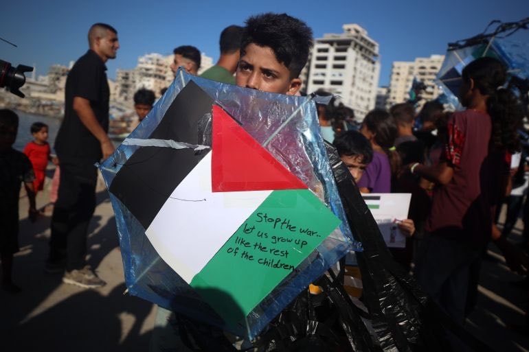 Katz Gaza kite warning