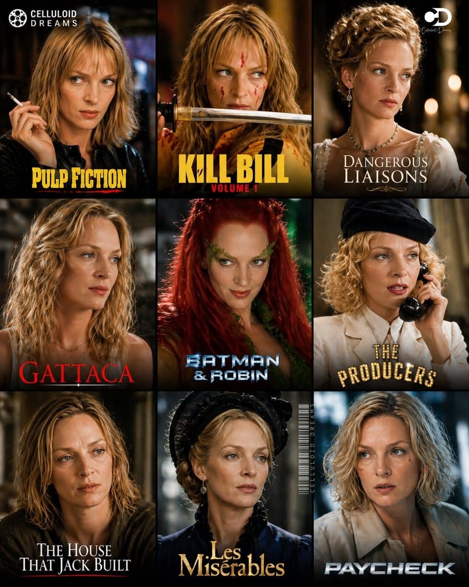 Uma Thurman The Fierce Muse of Cinema