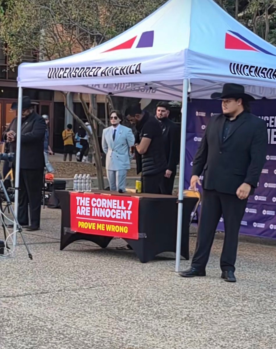 Myron Gaines Cornell 7 protest UT Austin (photo 2 of 2)