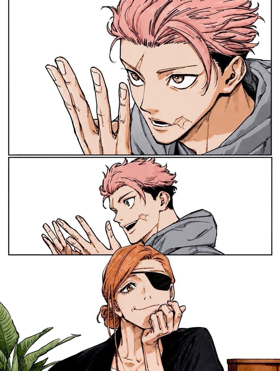 Manga characters heart