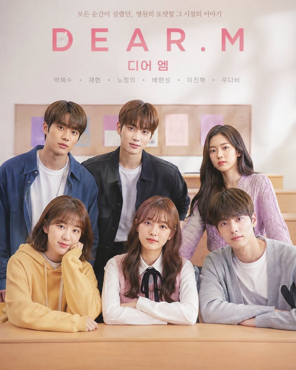 Dear.M K-Drama cast poster
