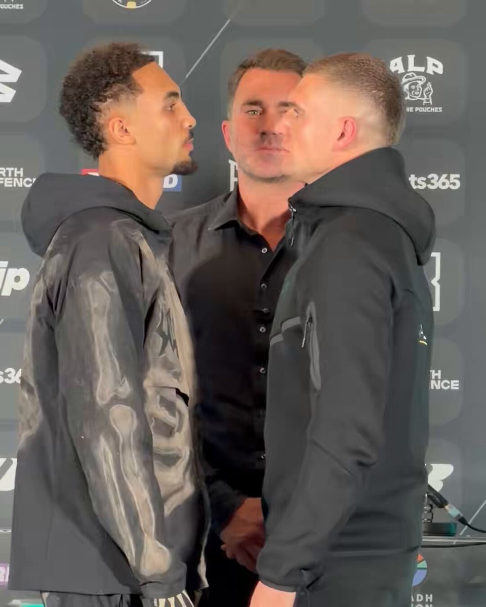 Ben Whittaker Conor Wallace face-off