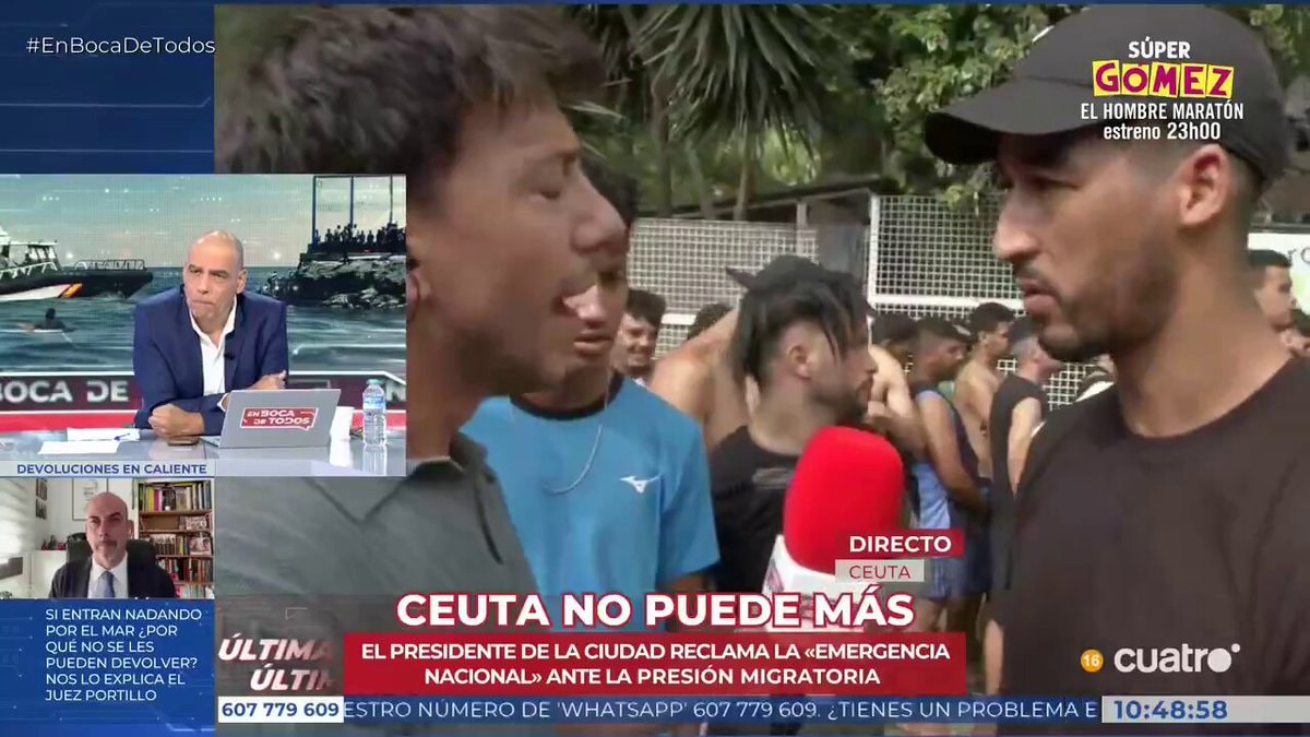 Illegal migrant linked to murder case on live TV