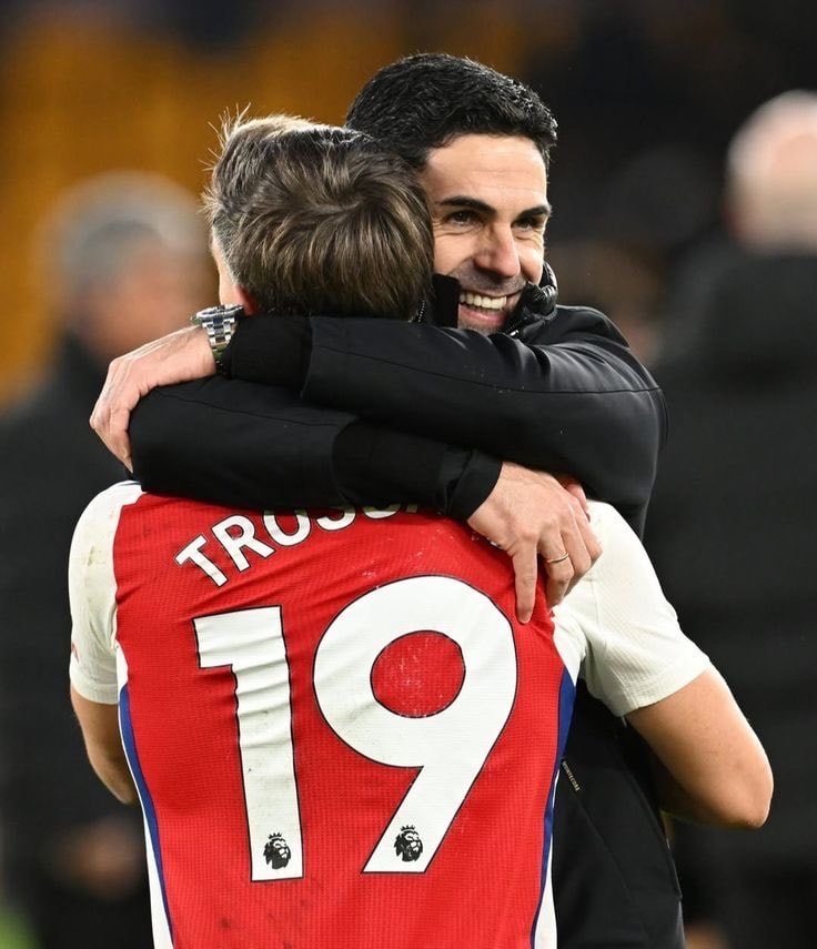 Mikel Arteta Leandro Trossard Premier League