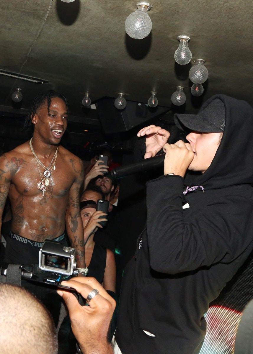 Travis Scott Justin Bieber Rodeo Listening Party (photo 2 of 2) Travis Scott Justin Bieber Rodeo Listening Party (photo 2 of 2)