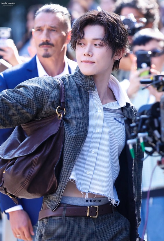 Yeonjun Miu Miu Fashion Show Paris (photo 2 of 2)