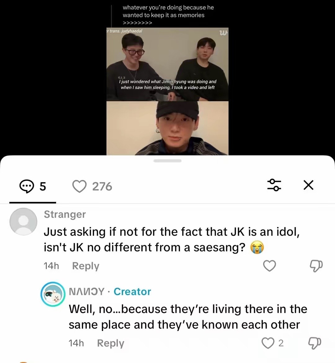 Jungkook saesang allegations Jimin (photo 2 of 3)