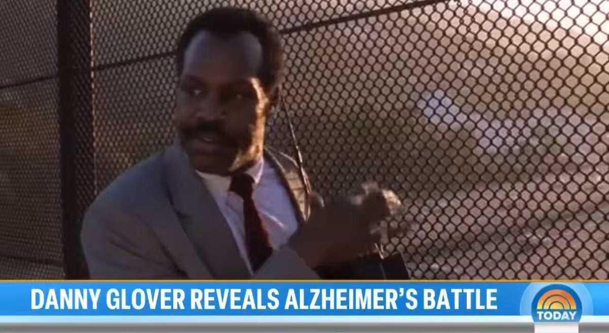 Danny Glover Alzheimer's TODAY show