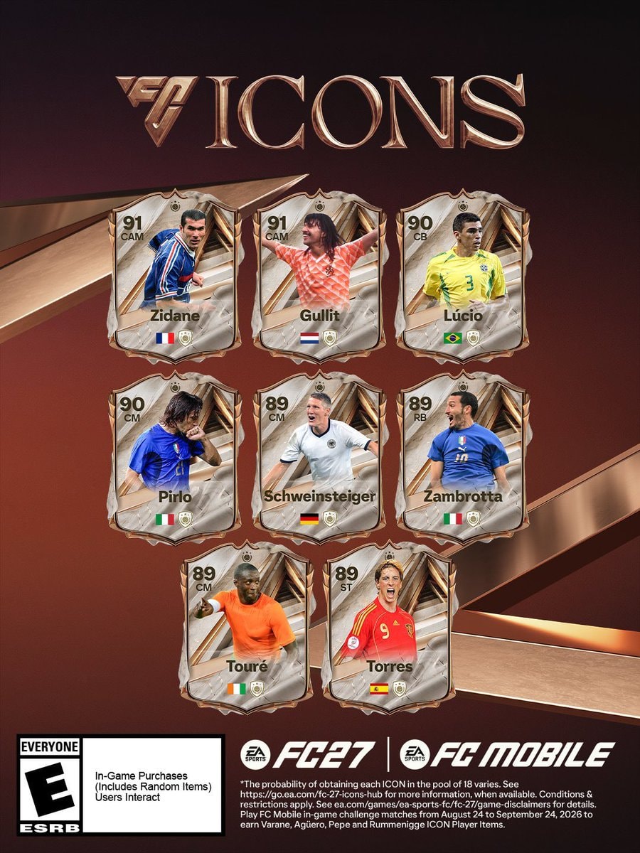 FC 27 pre-order icons Zidane (photo 1 of 2)