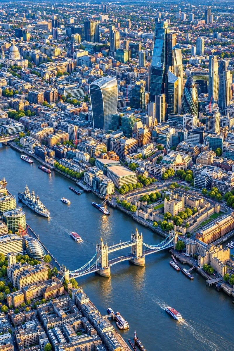 London aerial view