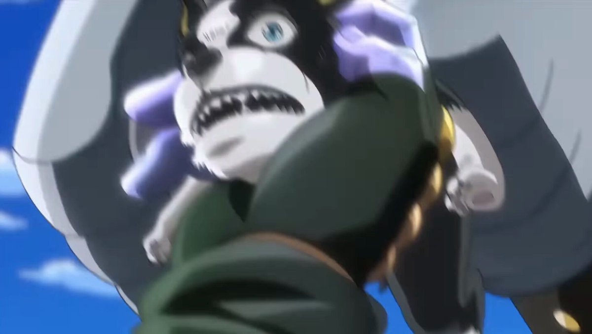 Jotaro throws Iggy #jojo_anime Jotaro throws Iggy #jojo_anime