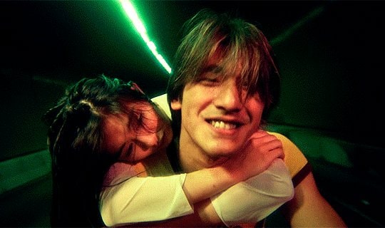 couple resting on shoulder