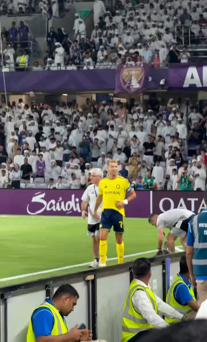 Ronaldo on the pitch Ronaldo on the pitch