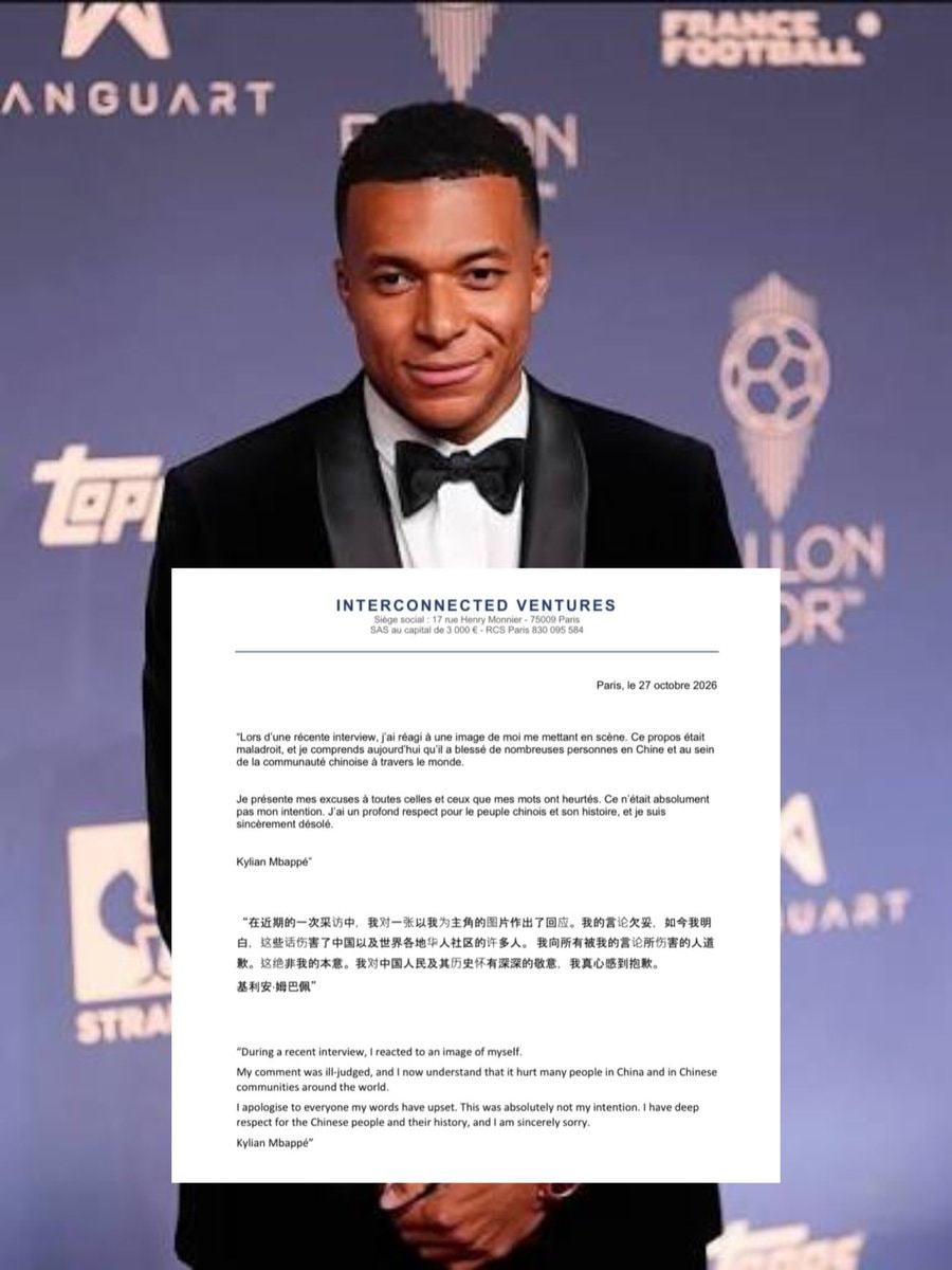 Kylian Mbappé apology and sponsor fallout