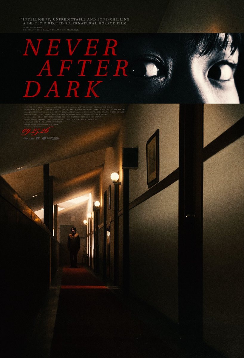 NEVER AFTER DARK movie poster