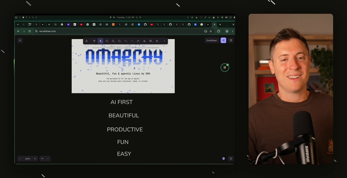 Omarchy free open source AI operating system