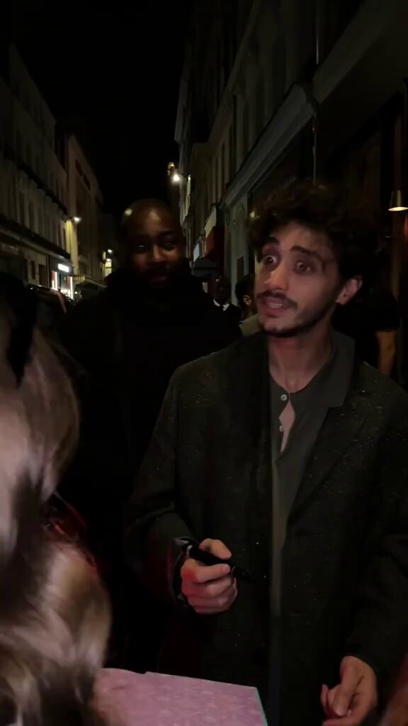 Antonio Cipriano Paris fan moment
