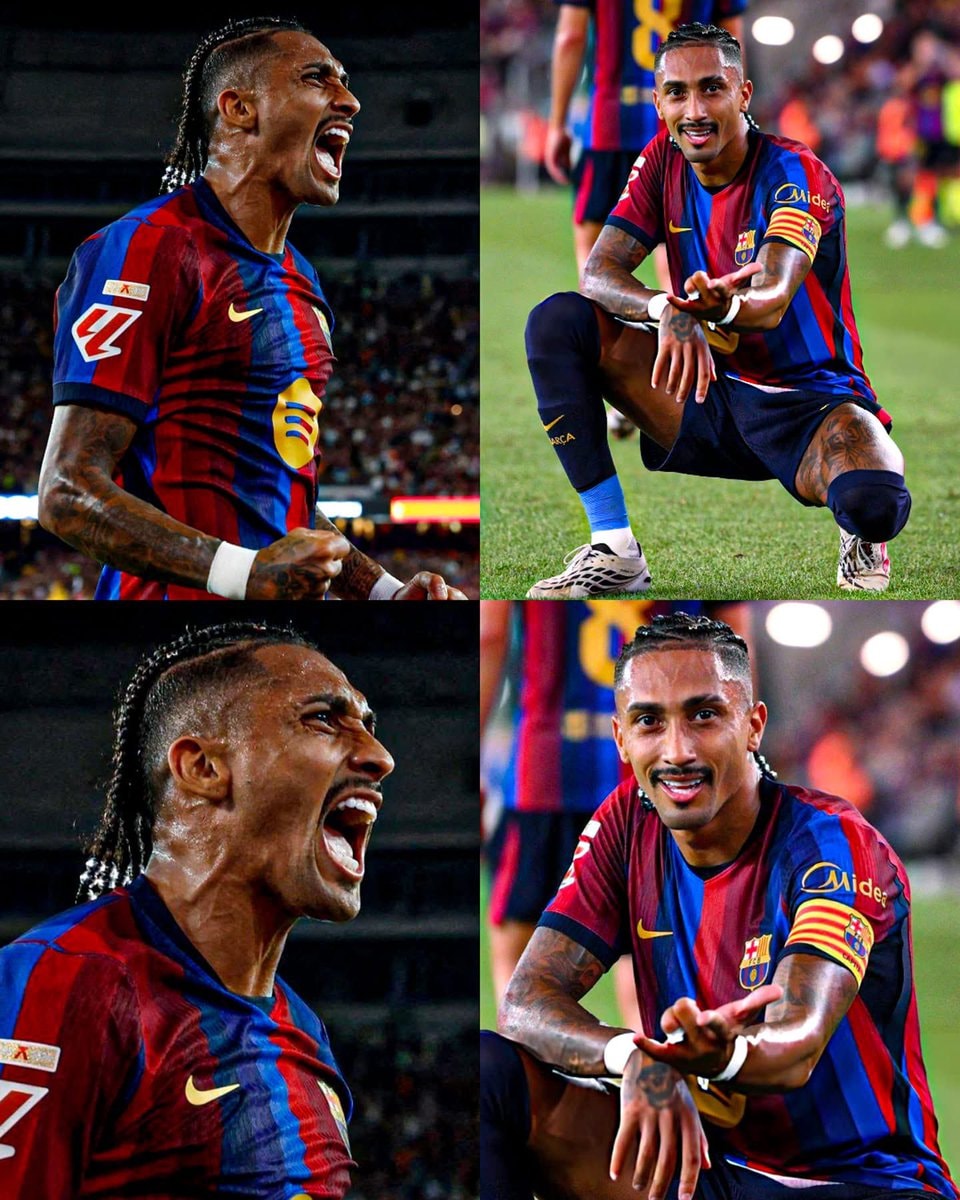 Raphinha Barcelona captain and top scorer