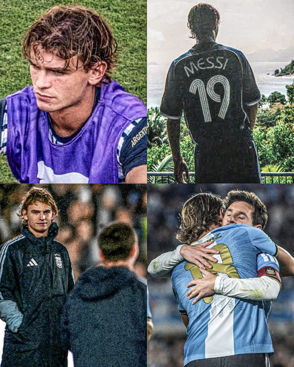 Nico Paz and Messi Argentina moments