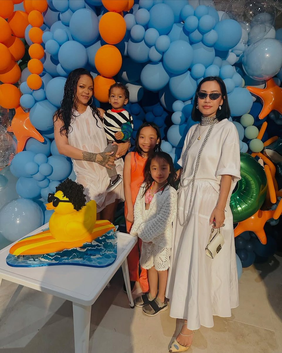 Rihanna simple birthday party for Riot (photo 2 of 3)