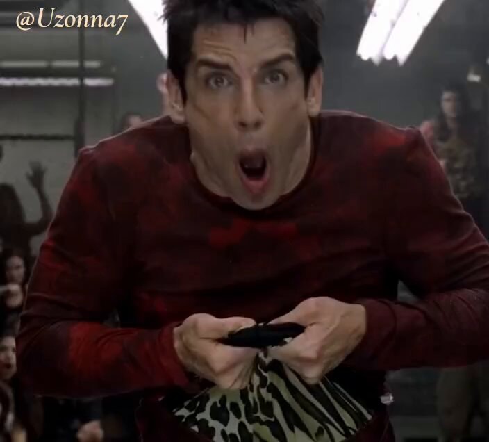 Zoolander David Bowie walk-off