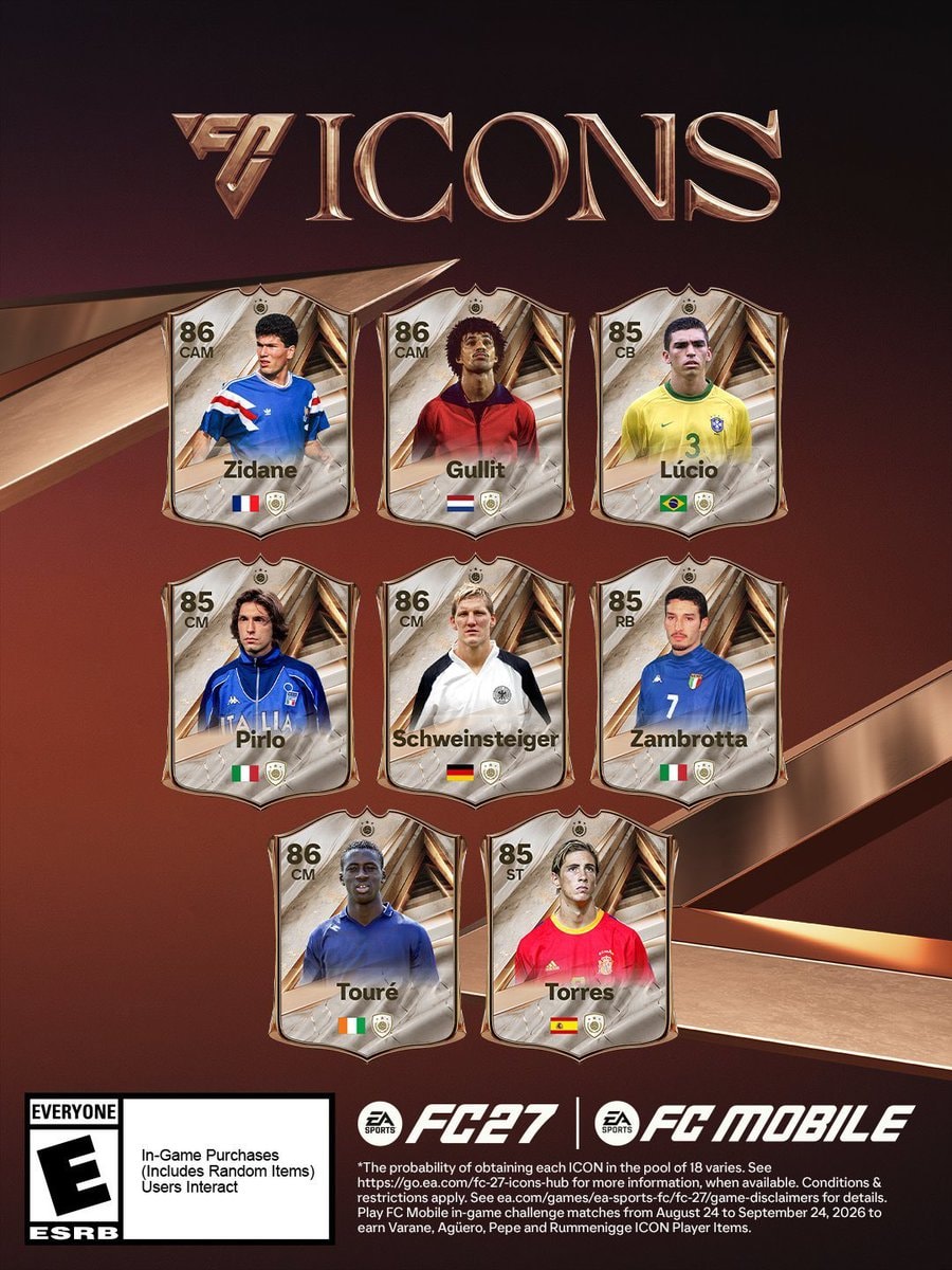 FC 27 pre-order icons Zidane (photo 2 of 2)