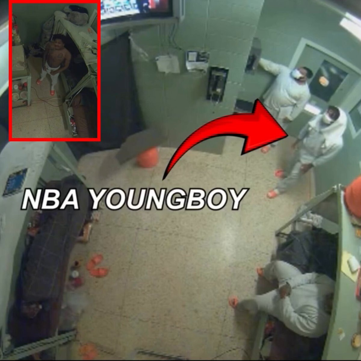 NBA YoungBoy 2021 jail footage