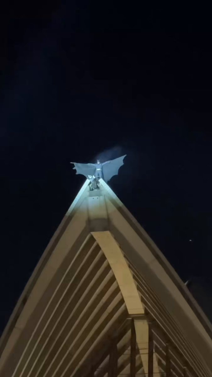 Batman on Sydney Opera House for Batman Day Batman on Sydney Opera House for Batman Day