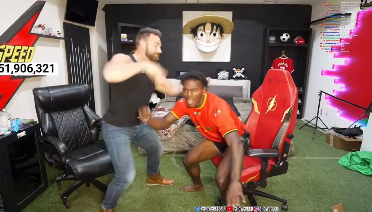 Kingsley Coman gaming room moment