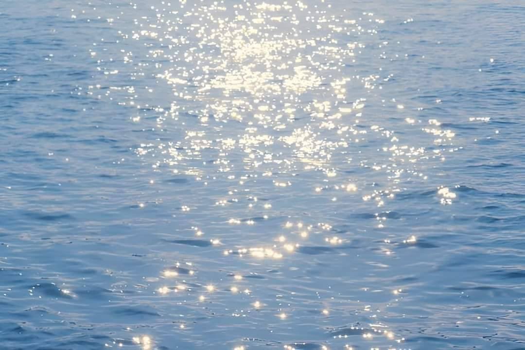Solitary island shimmering ocean (photo 4 of 4)