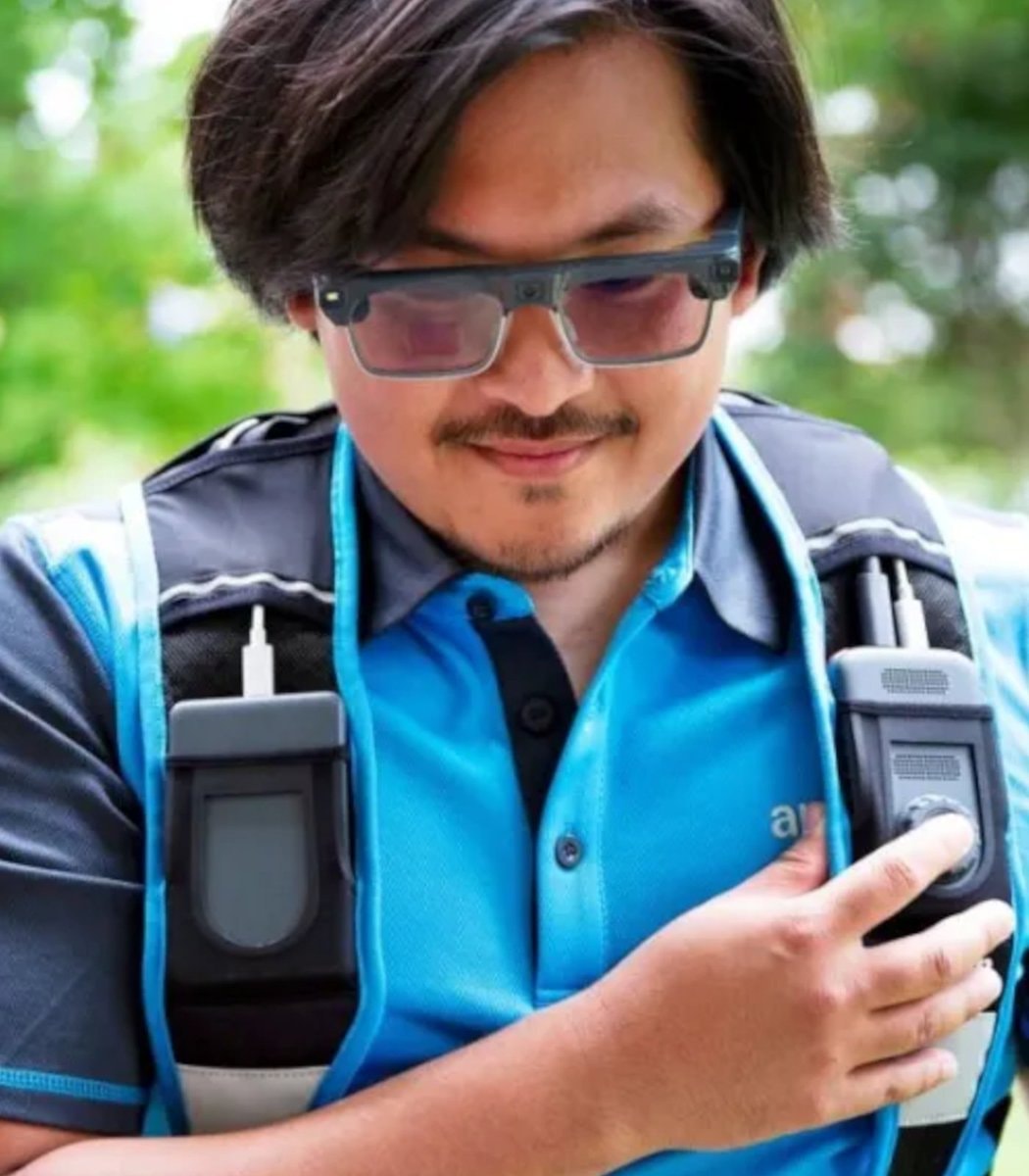 Amazon smart glasses for delivery drivers