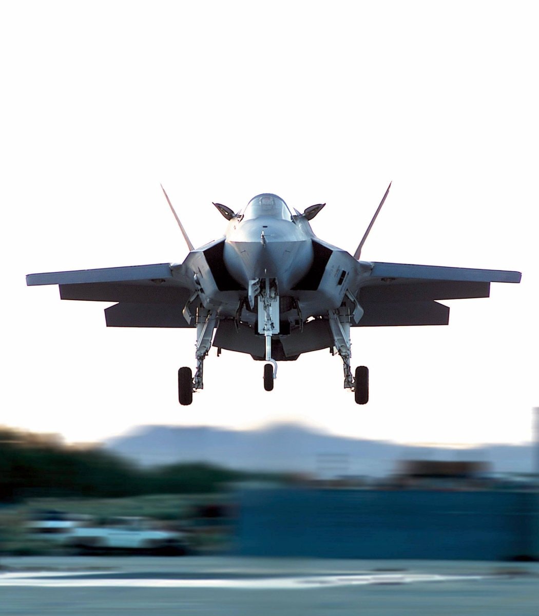 China F-35 components UPS error