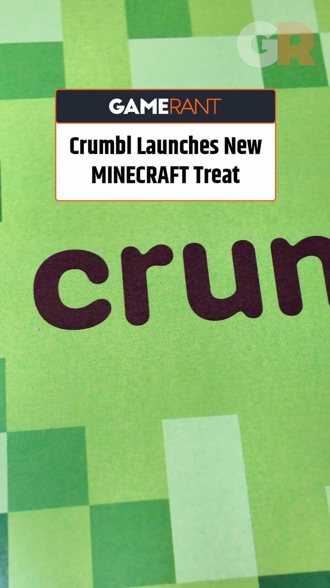 Crumbl Minecraft collaboration