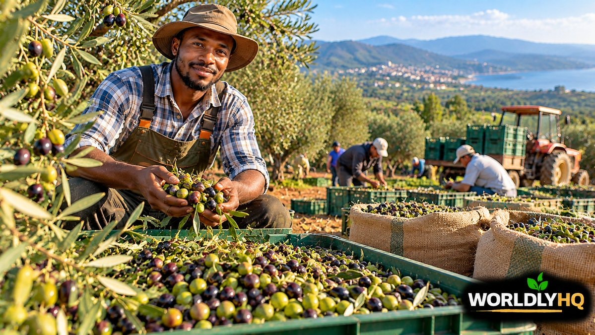 Global olive production rankings 2024 (photo 2 of 2) Global olive production rankings 2024 (photo 2 of 2)