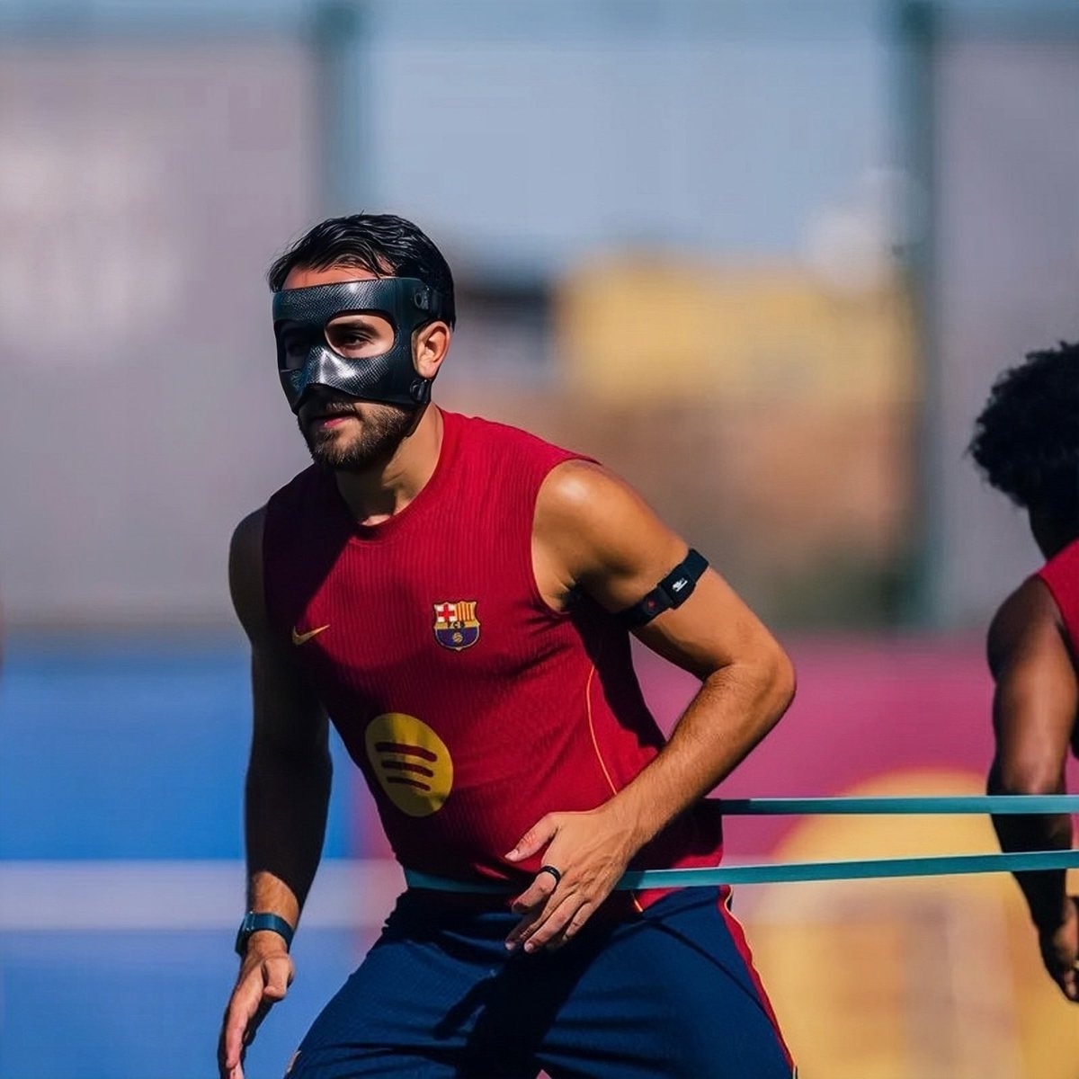 Eric García Barcelona recovery mask Eric García Barcelona recovery mask