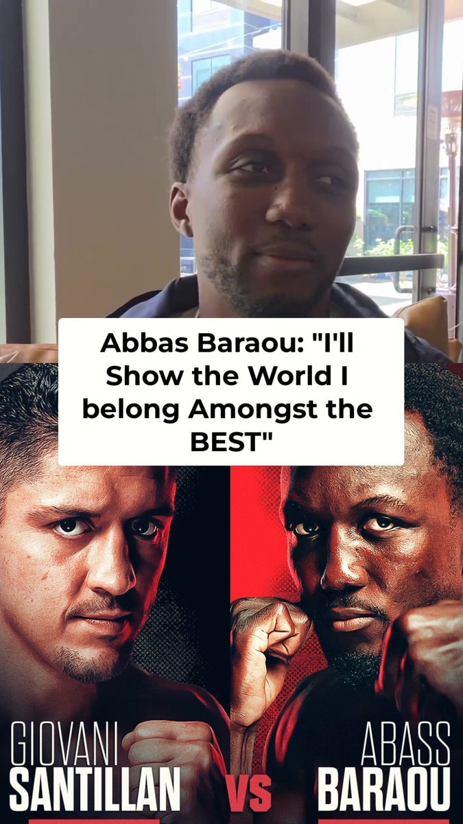 Abass Baraou vs Giovani Santillan September 11