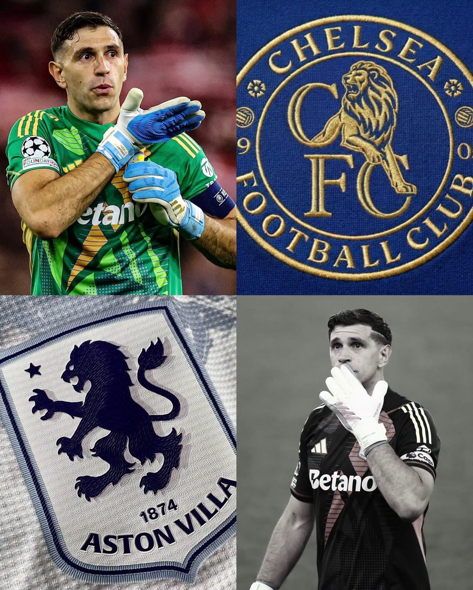 DIBU' MARTÍNEZ joins CHELSEA from Aston Villa