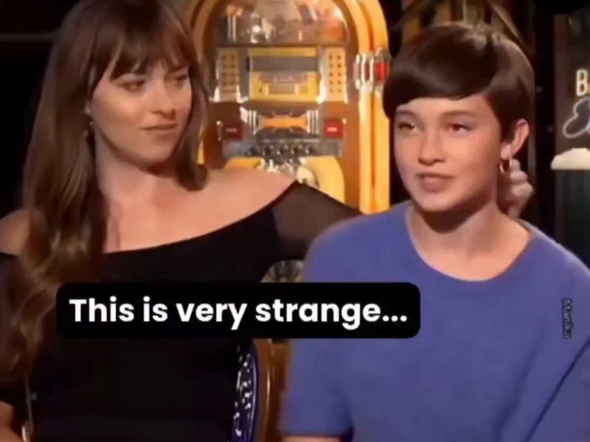 Jon Hamm Dakota Johnson Cailee Spaeny interview
