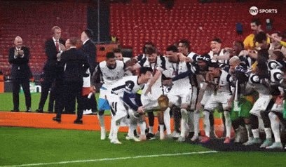 Tottenham celebration ITV